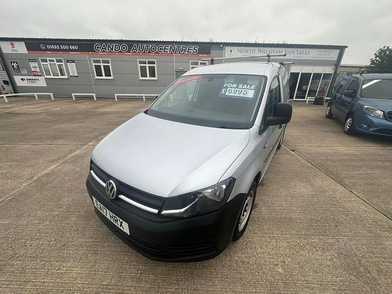 Silver Used 2017 VW Caddy Startline MPV | £6,995 (Fair price) - Image 1/4