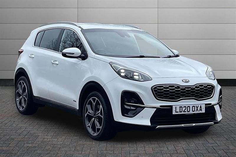 Used Kia Sportage GT-Line 174 HP (127 kW) 2020 Fusion white SUV