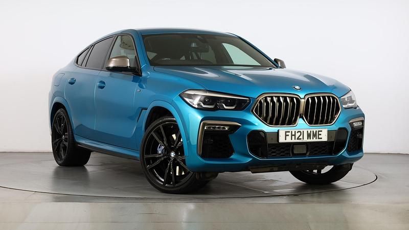 Blue Used 2021 BMW X6 M50 Comfort Edition SUV | £46,000 (Good price) - Image 1/4