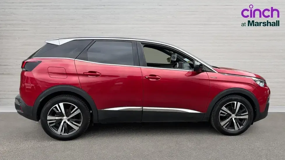 Used Peugeot 3008 GT-line 120 HP (88 kW) 2018 Red SUV