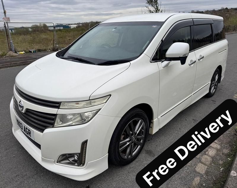 Used Nissan Elgrand 2013 White MPV