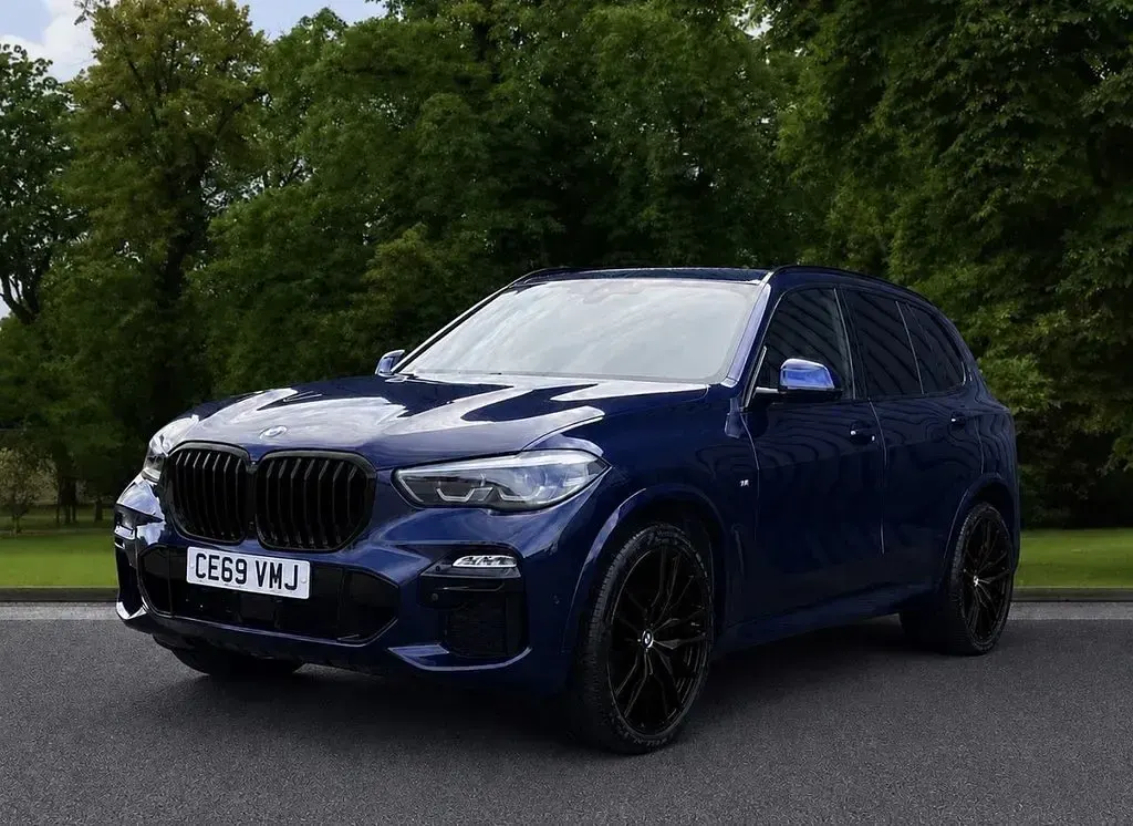 Used BMW X5 M Sport 265 HP (194 kW) 2019 Blue SUV