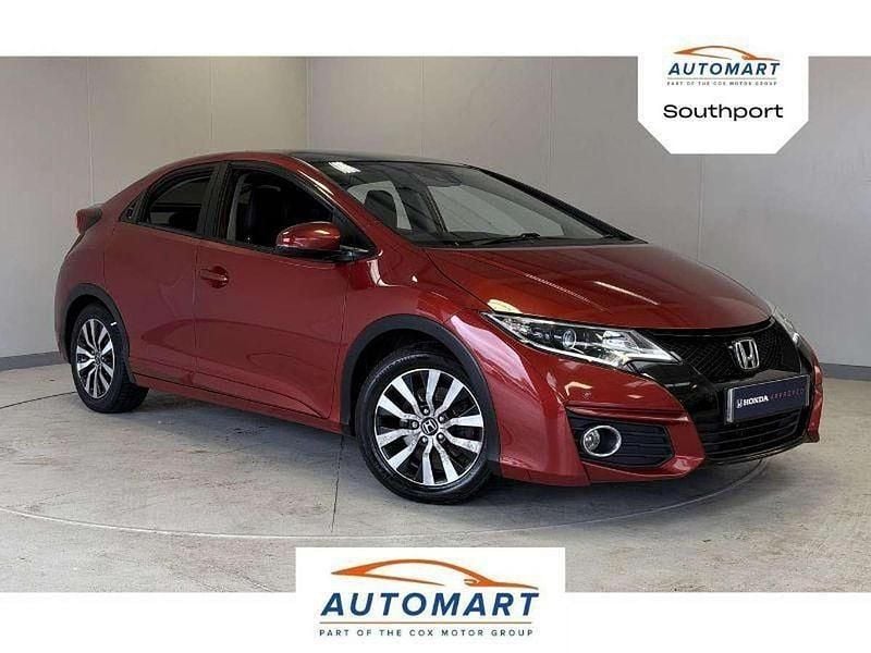 Red Used 2016 Honda Civic SR Hatchback | £7,995 (Fair price) - Image 1/4