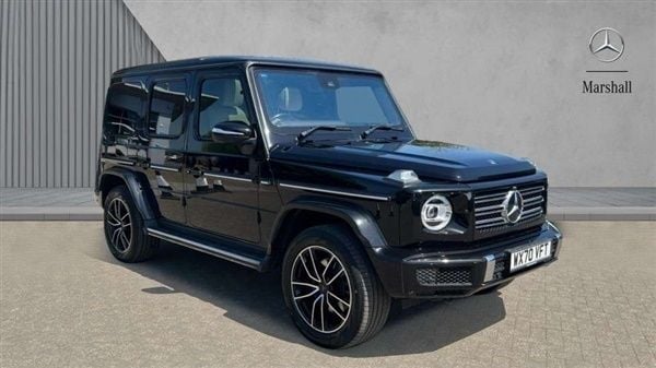 Obsidian black metallic Used 2021 Mercedes G400 AMG Line Premium Plus SUV | £86,398 (Super price) - Image 1/4
