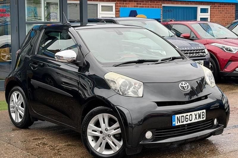 Black Used 2011 Toyota iQ Hatchback | £6,280 (Fair price) - Image 1/1
