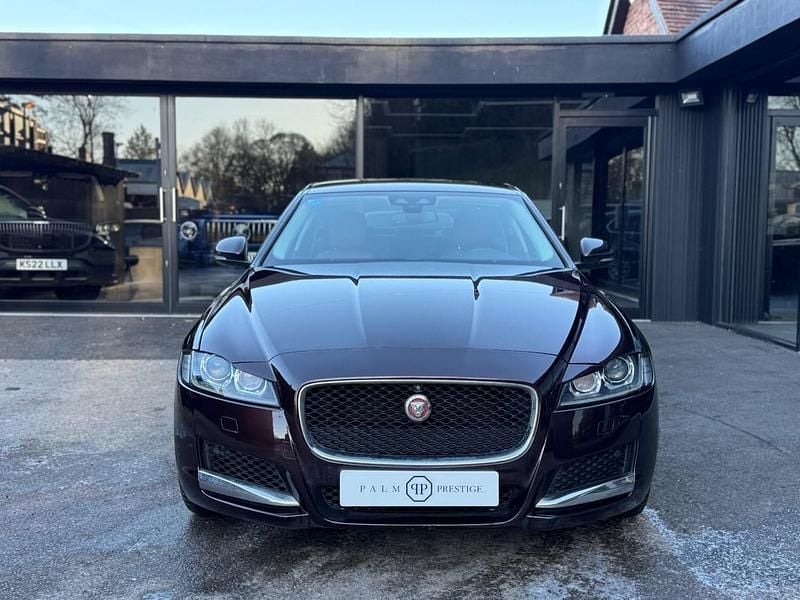 Used Jaguar XF S 300 HP (220 kW) 2017 Burgundy Sedan
