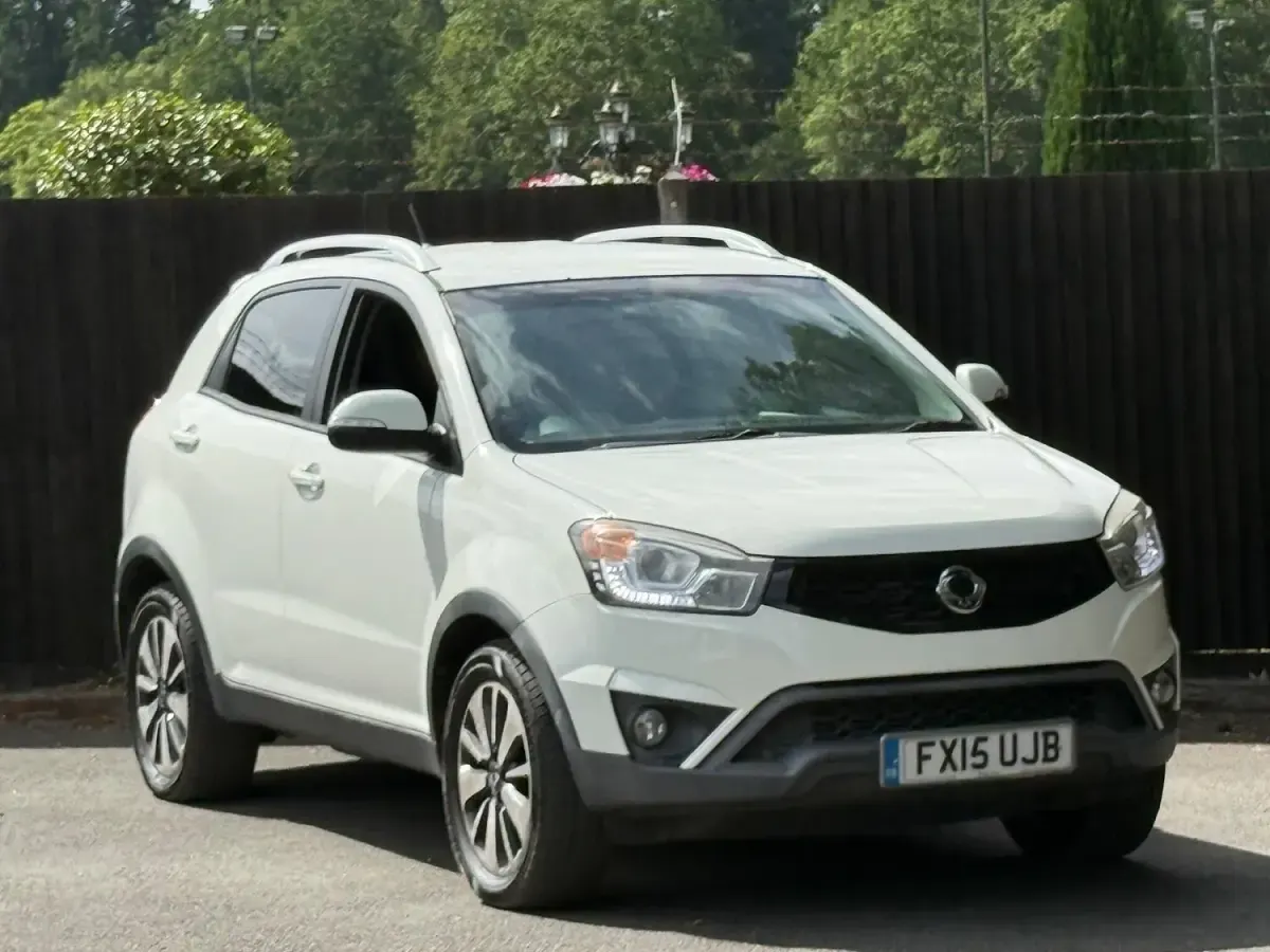 Used SsangYong Korando Limited 2015 White SUV