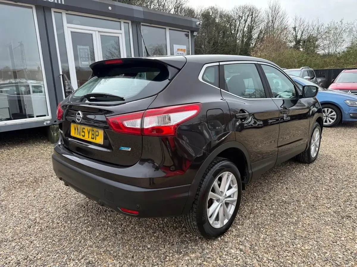 Used Nissan Qashqai Acenta 110 HP (80 kW) 2015 Black SUV