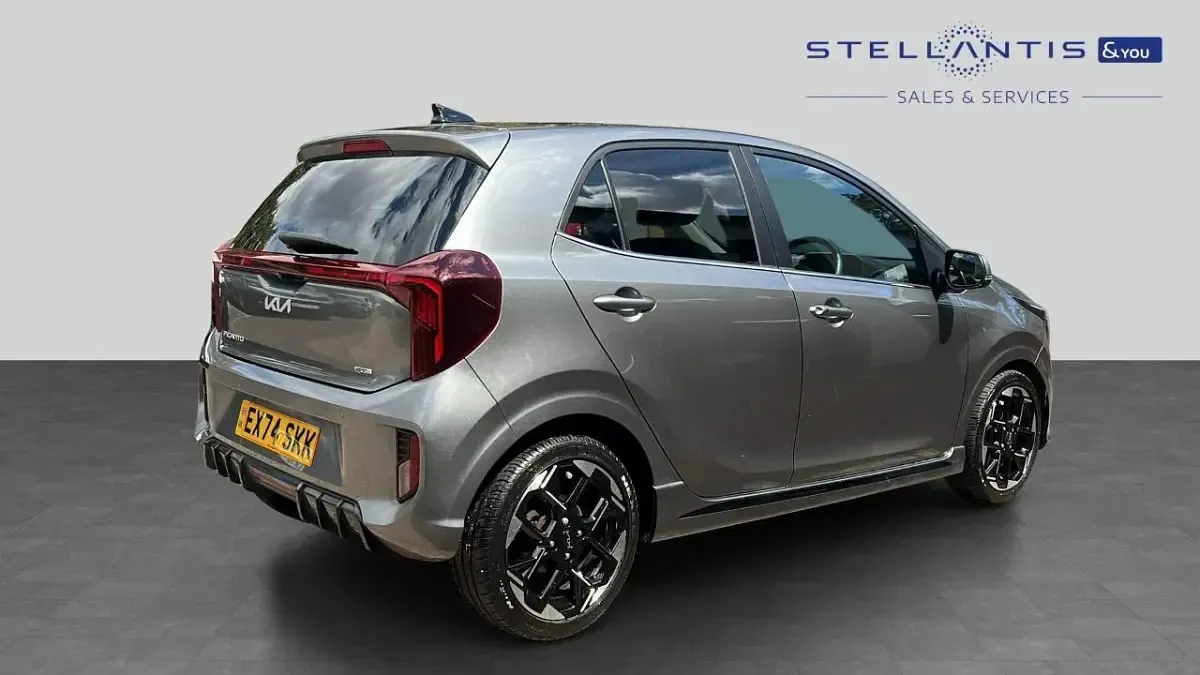 Used Kia Picanto GT-Line S 77 HP (56 kW) 2024 Grey Hatchback