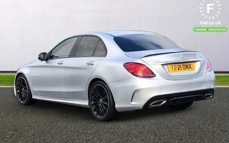 Used Mercedes C220 Active 194 HP (142 kW) 2020 Silver Sedan