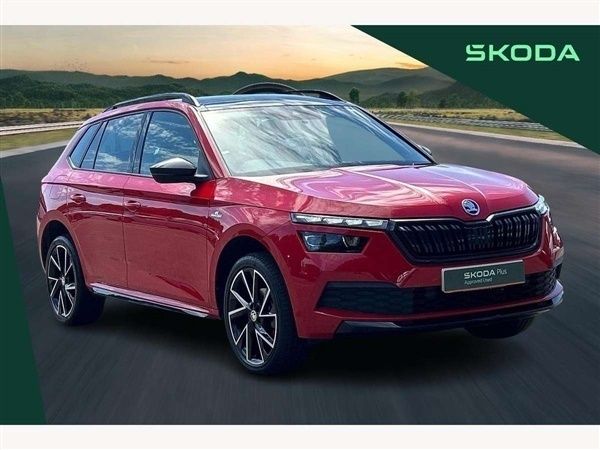 Velvet red Used 2021 Skoda Kamiq Monte Carlo SUV | £16,325 (A bit pricey) - Image 1/4