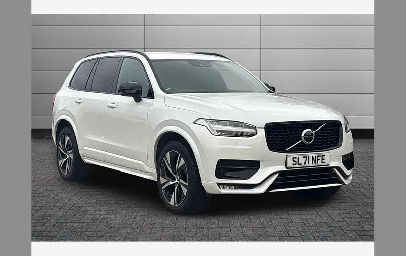 White Used 2021 Volvo XC90 R-Design SUV | £31,995 (Good price) - Image 1/4