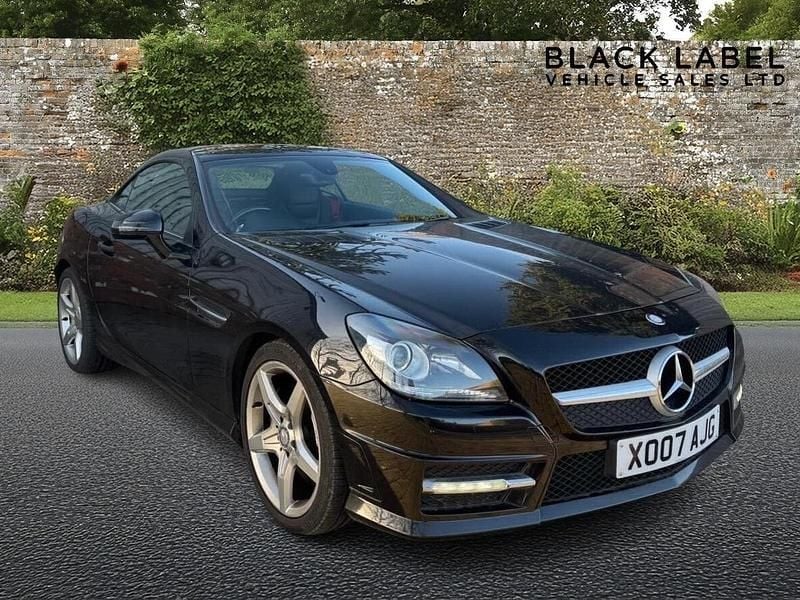 Black Used 2013 Mercedes SLK250 AMG Cabriolet | £8,990 (Fair price) - Image 1/4
