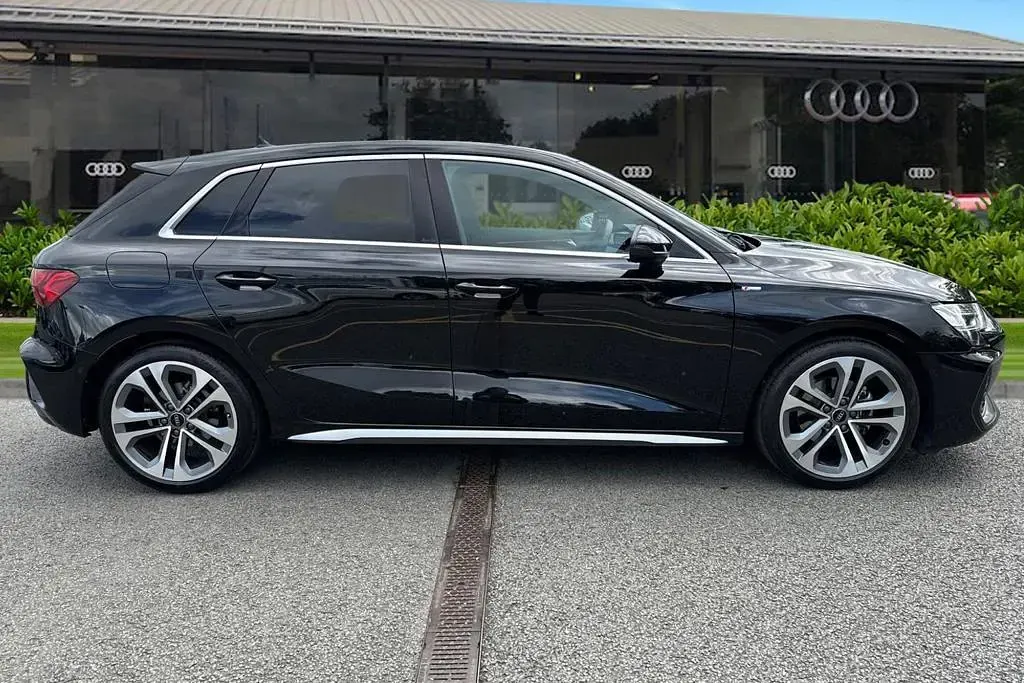 Used Audi A3 S-Line 116 HP (85 kW) 2025 Black Hatchback