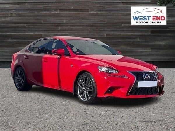 Red Used 2016 Lexus IS200t Sport Line Sedan | £15,495 - Image 1/1
