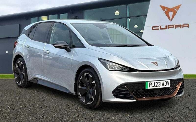Geyser silver Used 2023 Cupra Born Hatchback | £21,395 (Fair price) - Image 1/4