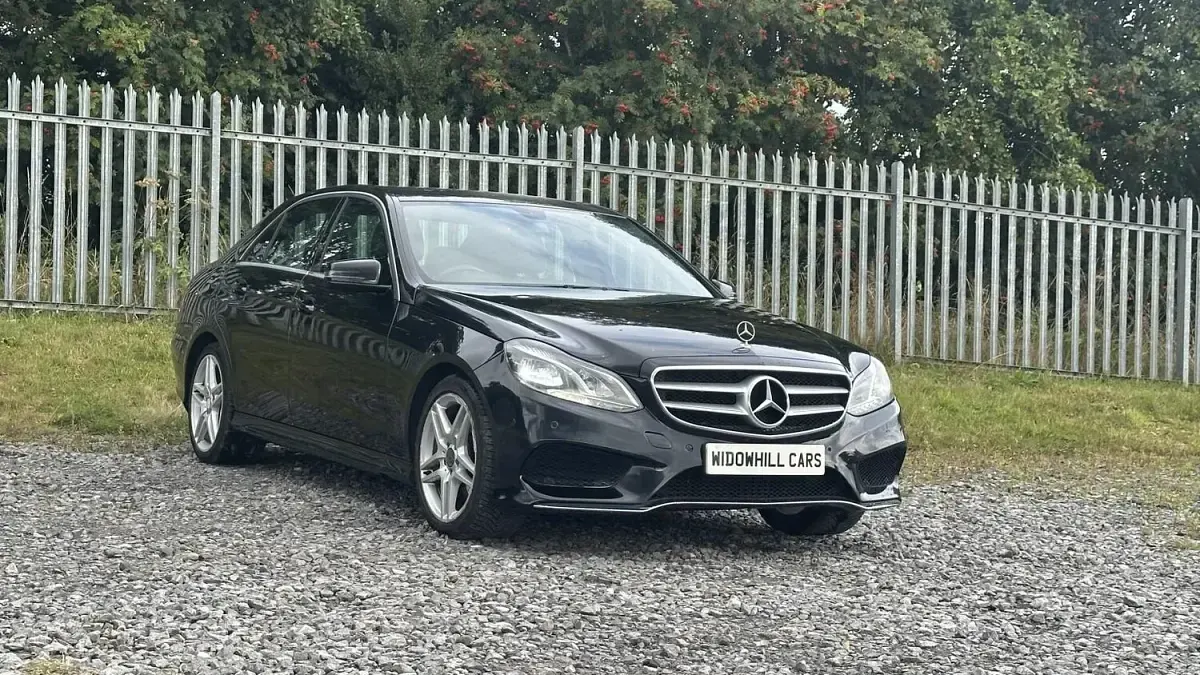 Used Mercedes E220 AMG 2013 Black Sedan
