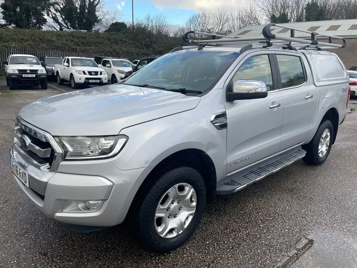 Used Ford Ranger Limited 200 HP (147 kW) 2016 Silver Pickup
