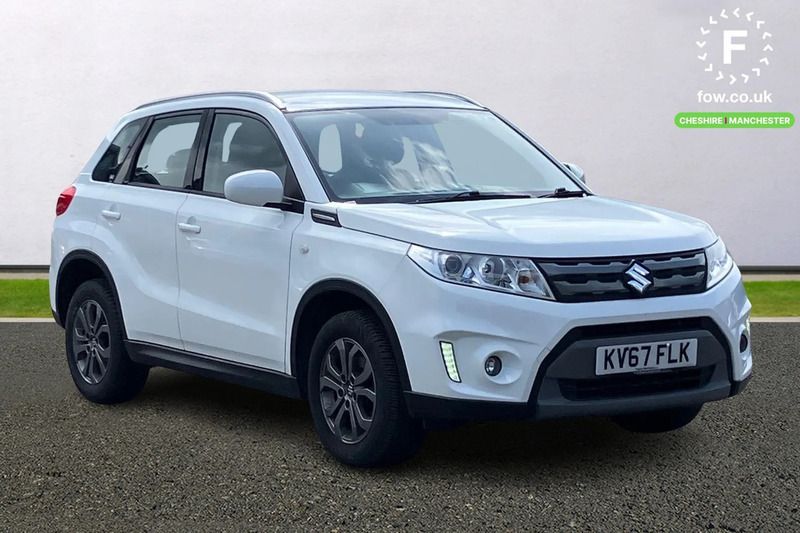 White Used 2018 Suzuki Vitara SZ4 SUV | £10,999 (Good price) - Image 1/3