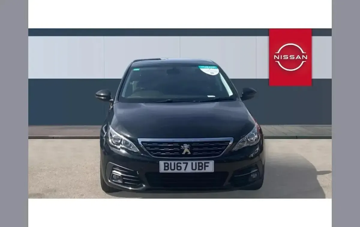 Used Peugeot 308 Allure 131 HP (96 kW) 2017 Black Hatchback