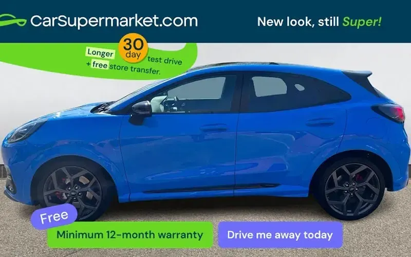Usado Ford Puma ST 170 HP (125 kW) 2023 Azul SUV
