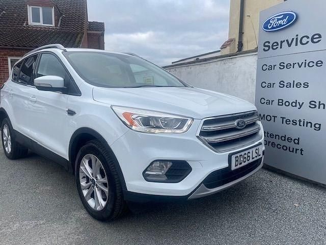 White Used 2017 Ford Kuga Titanium SUV | £8,795 (Fair price) - Image 1/4