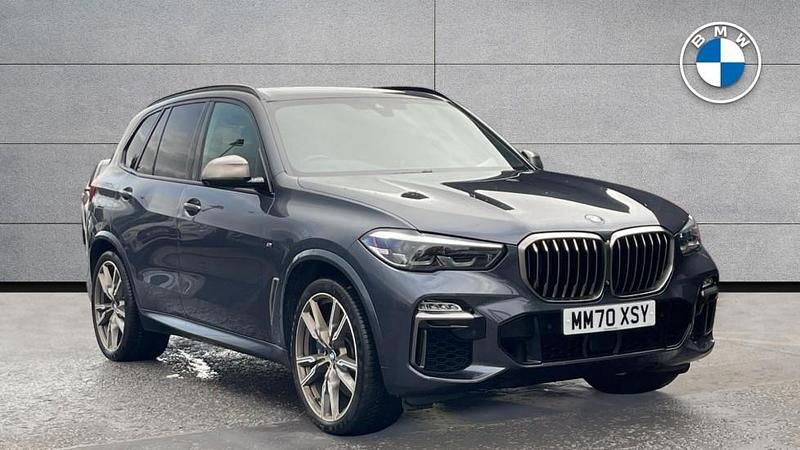 Grey Used 2021 BMW X5 M Sport SUV | £46,498 (Good price) - Image 1/4