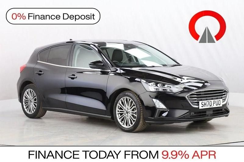 Used Ford Focus Titanium X 125 HP (91 kW) 2020 Black Hatchback