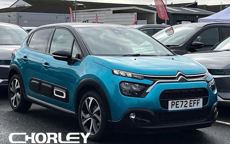 Used Citroën C3 PureTech 110 HP (80 kW) 2022 Blue Hatchback