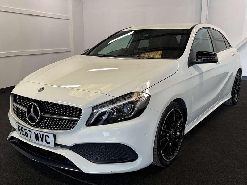 Used Mercedes A200 AMG Line Premium 2017 White Hatchback