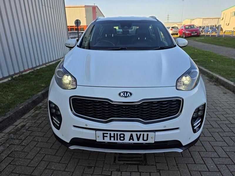 Used Kia Sportage GT-Line 114 HP (83 kW) 2018 White SUV