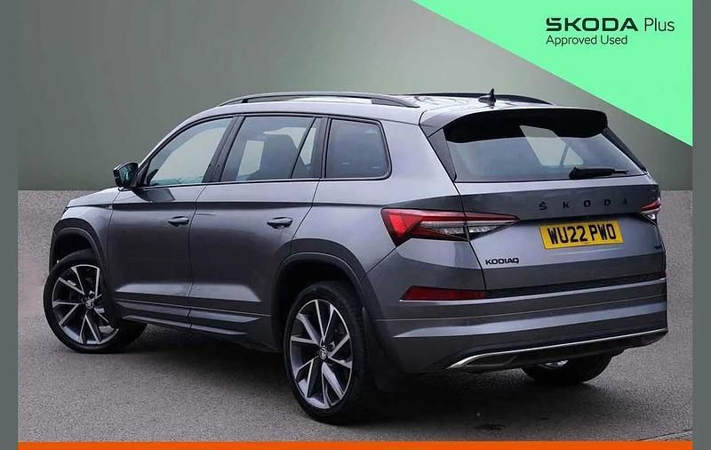 Used Skoda Kodiaq SportLine 147 HP (108 kW) 2022 Grey SUV