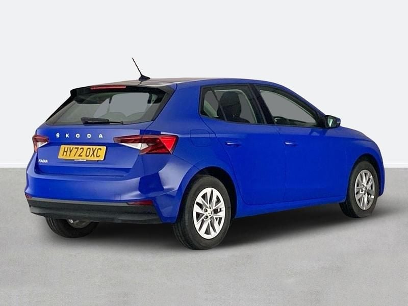 Used Skoda Fabia Comfort 2022 Blue Hatchback