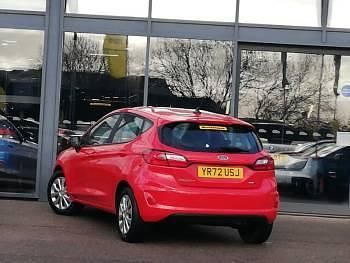 Used Ford Fiesta Trend 125 HP (91 kW) 2022 Red Hatchback