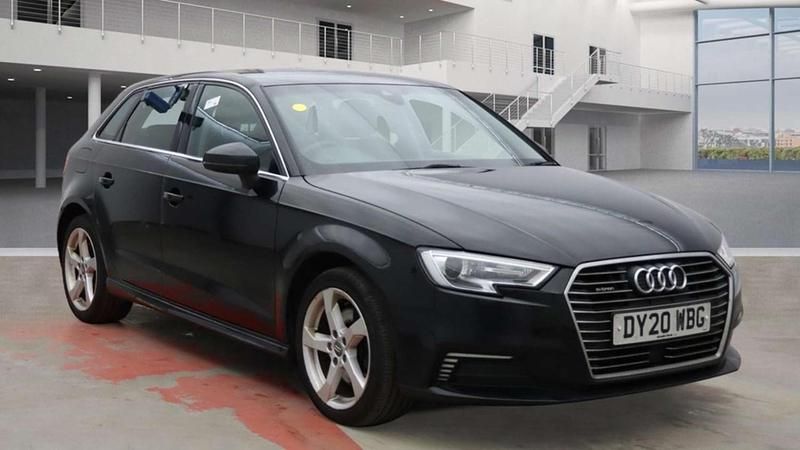 Used Audi A3 e-tron 2020 Black Hatchback
