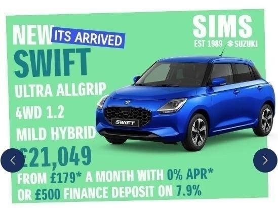 Orange New 2024 Suzuki Swift Hatchback | £22,049 - Image 1/1