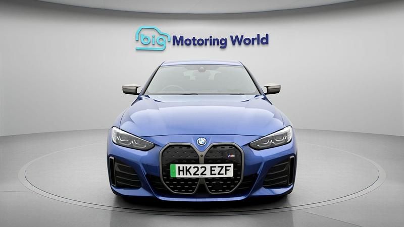 Used BMW i4 M Sport 400 kW (544 HP) 2022 Blue Sedan