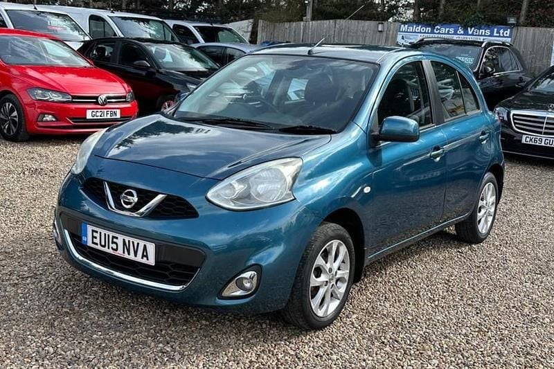 Used Nissan Micra Acenta 2015 Blue Hatchback