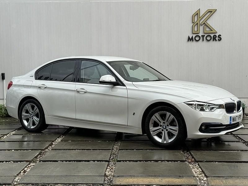 White Used 2017 BMW 330e Sport Line Sedan | £10,700 (Super price) - Image 1/3
