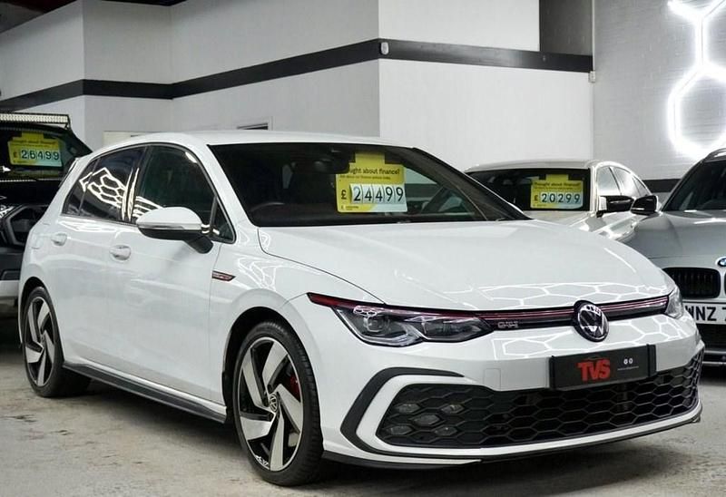 White Used 2021 VW Golf VII GTI Hatchback | £24,499 (Fair price) - Image 1/3