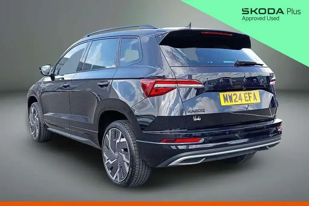 Used Skoda Karoq SportLine 150 HP (110 kW) 2024 Black magic pearl effect SUV