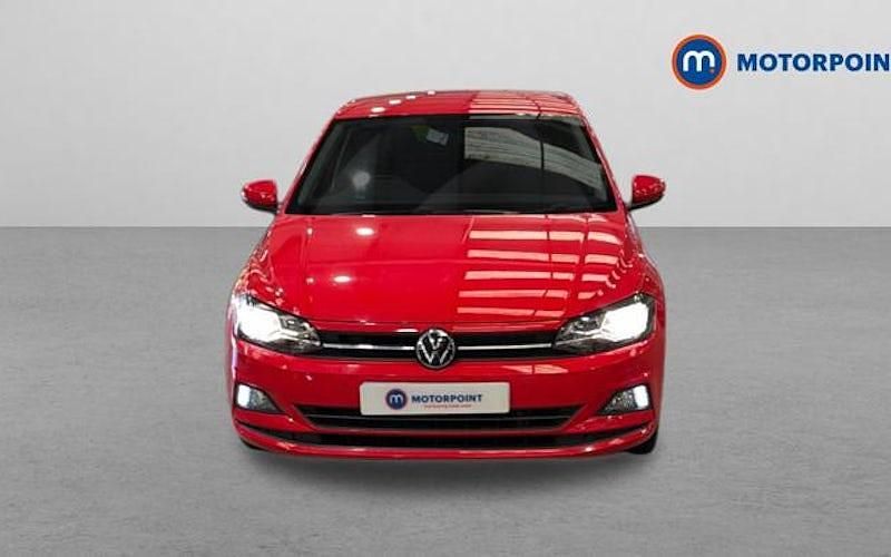 Used VW Polo Match 95 HP (69 kW) 2021 Red Hatchback