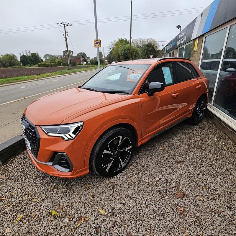 Used Audi Q3 S-Line 190 HP (139 kW) 2019 Orange SUV