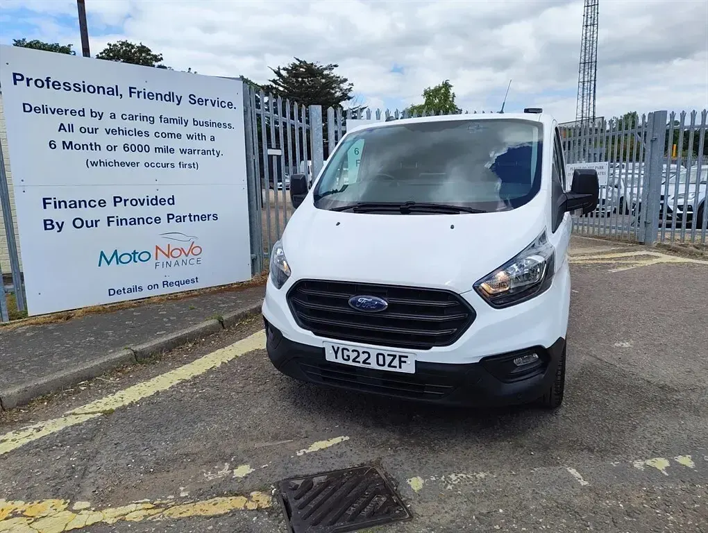 Used Ford Transit Custom 2022 White