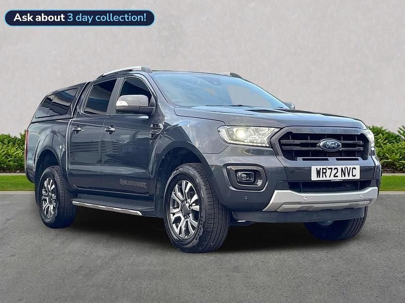 Grey Used 2022 Ford Ranger Wildtrack Pickup | £21,167 (Good price) - Image 1/4