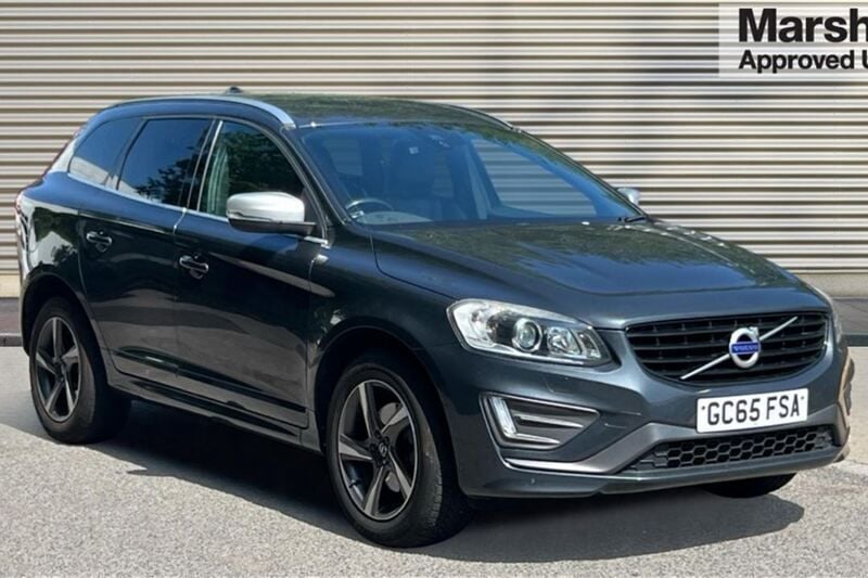 Grey Used 2016 Volvo XC60 R-Design SUV | £15,375 (Fair price) - Image 1/4