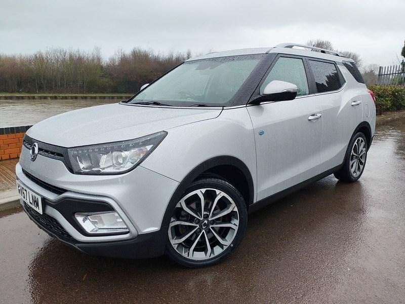 Silver Used 2017 Ssangyong (KGM) Tivoli SUV | £5,984 (Fair price) - Image 1/3