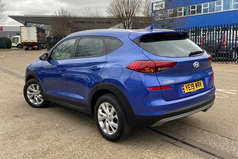 Used Hyundai Tucson SE 177 HP (130 kW) 2019 Blue SUV