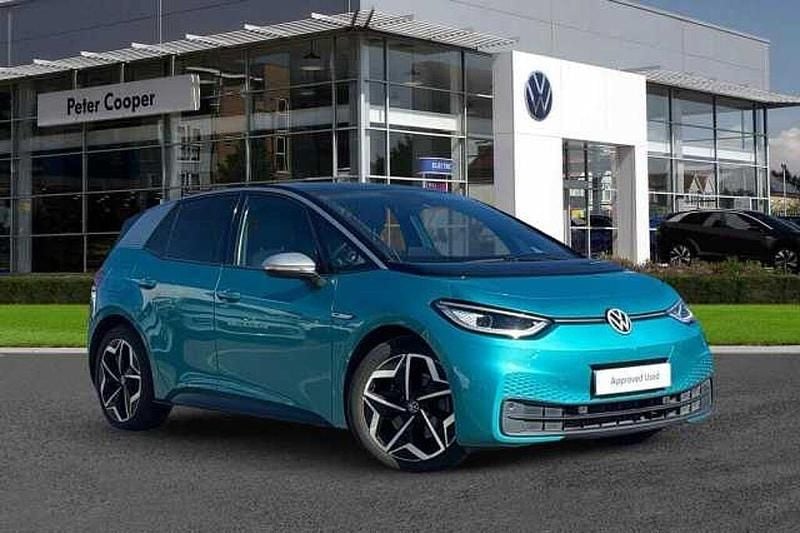 Turquoise Used 2020 VW ID.3 Pro Hatchback | £13,252 (Fair price) - Image 1/4