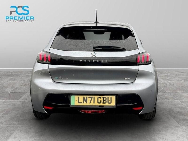 Used Peugeot e-208 Premium 100 kW (136 HP) 2021 Grey Hatchback